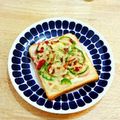 YUZVIO's cooksnap of when they made ピザカマ♡トースト♪.