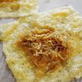 will-mari's cooksnap of when they made しらすチーズせんべい.