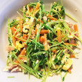 ひめきらり's cooksnap of when they made 豆苗とツナのエッグソテーソースがけ.