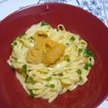 ごーあい's cooksnap of when they made 簡単！我が家のウニクリームパスタ♪.
