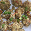 ☆えりんこ☆★'s cooksnap of when they made 豆腐とすり身のふわふわ揚げ〜がんも風.