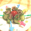 さとみわ's cooksnap of when they made きゅうりと生ハムのひとくちロール.