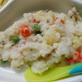 ★Lee☆'s cooksnap of when they made MIXベジタブル豆乳ドリア⭐離乳食完了期.