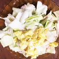 Sりんご's cooksnap of when they made キャベツとツナとたまごのサラダ.