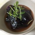 ma●co's cooksnap of when they made 簡単 茄子の揚げ浸し.