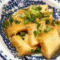 こはる・▽・'s cooksnap of when they made 厚揚げの生姜風味あんかけ煮.