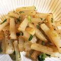 あんころんぬ's cooksnap of when they made 大根のシンプル炒め！.
