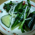 angelina7's cooksnap of when they made 超簡単★ぴりっとオイキムチ.