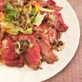 RMIX's cooksnap of when they made 簡単！漬け焼きローストビーフのサラダ.