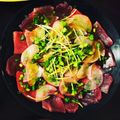 sou☆saraママ's cooksnap of when they made 寒ブリのカルパッチョ すだち醤油ドレ.