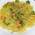 かおﾀｿ's cooksnap of when they made えびとアボカドの簡単クリームパスタ.