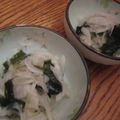 トレピアンテ's cooksnap of when they made マクロビ＾＾玉ねぎとわかめの梅酢和え.