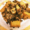 のんここ0621's cooksnap of when they made うちの定番☆豚ミンチと厚揚げの高菜炒め.