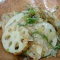 なかたんた's cooksnap of when they made ビールのお供♪蓮根でネギ塩きんぴら⌒☆.