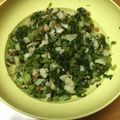 トマトチェリーママ's cooksnap of when they made 無駄にしないレシピ！かぶ(大根)の葉炒め.