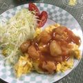 yuminan47k's cooksnap of when they made とろり美味しい！海老チリ.