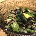ウーーコ's cooksnap of when they made 鉄分たっぷり小松菜とひじきのコーンサラダ.