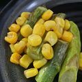ながのぞ's cooksnap of when they made アスパラ＆コーンの付け合せ.