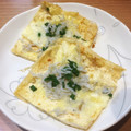 ゆいまーるん's cooksnap of when they made 油揚げ和風ピザ♡材料3つ3分♬おつまみ♬.
