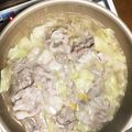 ルンバーバ's cooksnap of when they made 柚子の香りがたまらない！豚肉の蒸し鍋♪.
