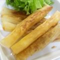 ぱんだうどん's cooksnap of when they made 春巻きの皮でチーチクスティック.