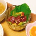 のんちごはん♡'s cooksnap of when they made アボガド・まぐろの韓風～サラダ★.