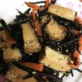 マリーS's cooksnap of when they made 常備菜♪ ひじきと厚揚げの煮物.