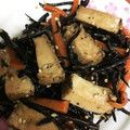 マリーS's cooksnap of when they made 常備菜♪ ひじきと厚揚げの煮物.