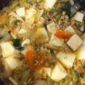 きっちゃんシェフ's cooksnap of when they made おふくろの味！白菜とひき肉そぼろ鍋♪.