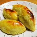 nyagomin's cooksnap of when they made 簡単　混ぜて焼くだけ♡スイートポテト♡.