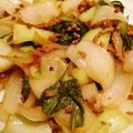 tommy265's cooksnap of when they made ひき肉とチンゲン菜のオイスターソース炒め.