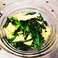 櫂ちゃんママ's cooksnap of when they made 春菊と油揚げの辛子和え.