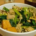 うぅこちゃん's cooksnap of when they made カレー粉消費！？小松菜と豚肉のカレー炒め.