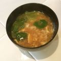 25250025's cooksnap of when they made ＊みつばのかきたま汁＊.