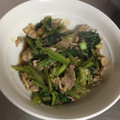 かくれもも's cooksnap of when they made 豚肉と小松菜の中華炒め.
