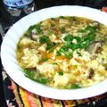 ladyoscar's cooksnap of when they made サンラータン（酸辣湯）.