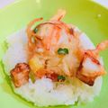panlink's cooksnap of when they made 野菜もいっぱい大満足！かまぼこかき揚げ丼.