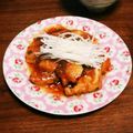 よしみるく's cooksnap of when they made 鳥のチリマヨ炒め.
