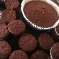 True☆Love's cooksnap of when they made ホケミで簡単チョコバナナマフィン.