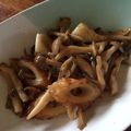 かよばぁ's cooksnap of when they made さっと出来る♪しめじとちくわの甘辛煮.