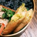 amaco・'s cooksnap of when they made キャベツとチーズのカレー風味春巻き♪.