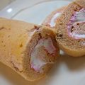 keimama's cooksnap of when they made 桜ロールケーキ.