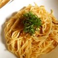 ももちゃんパンダ's cooksnap of when they made たらこと塩昆布のバター焼そば.