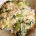 mrsjey's cooksnap of when they made とろ～り卵とチンゲン菜のあんかけ丼.