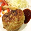ingw's cooksnap of when they made ごぼう入りハンバーグ.