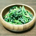 缶チュー's cooksnap of when they made ほうれん草の胡麻和え.