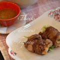 ruruchirin's cooksnap of when they made 野菜の牛肉巻き.