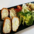 モヴママ's cooksnap of when they made 玉葱たっぷりの鶏ミンチチーズフライ.