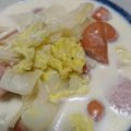 柊さくら's cooksnap of when they made 白菜とウインナーのミルク煮☆.