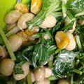 kinako10's cooksnap of when they made 大豆と水菜サラダ.